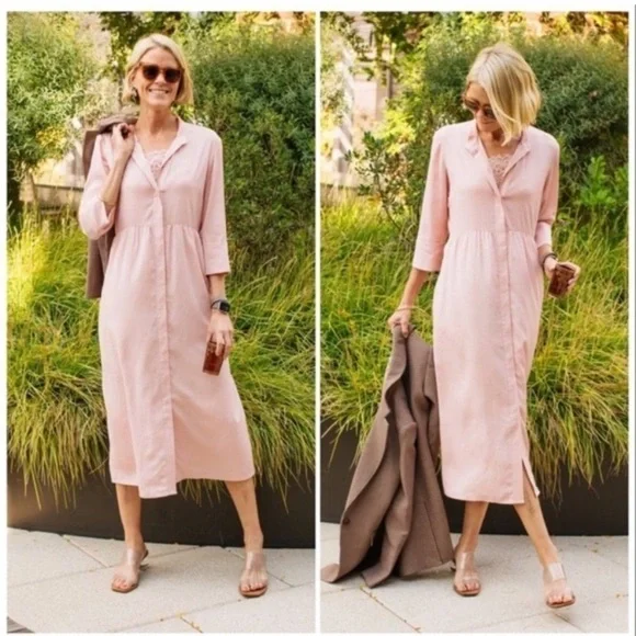 NWT Tuckernuck The Royal Shirt Dress Midi Length - Picture 1 of 3